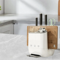 KYCOR™ Cutlery & Chopping Board Storage Rack with Catch Tray