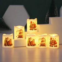 SantaGlow™ LED Christmas Candle Set (6 pcs)