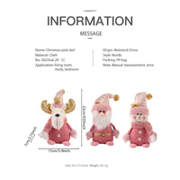 BlushNord™ Pink Christmas Decoration Set