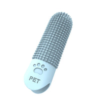 Pet Silicone Teeth Cleaning Fingertips For Cats And Dogs Cleaning And Removing Tartar And Stones Pet Toothbrushes