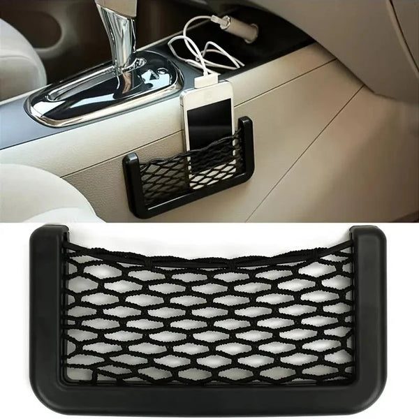 GripPocket™ Adhesive Car Storage Net Organizer