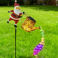 SantaFlow™ Solar Watering Can Light