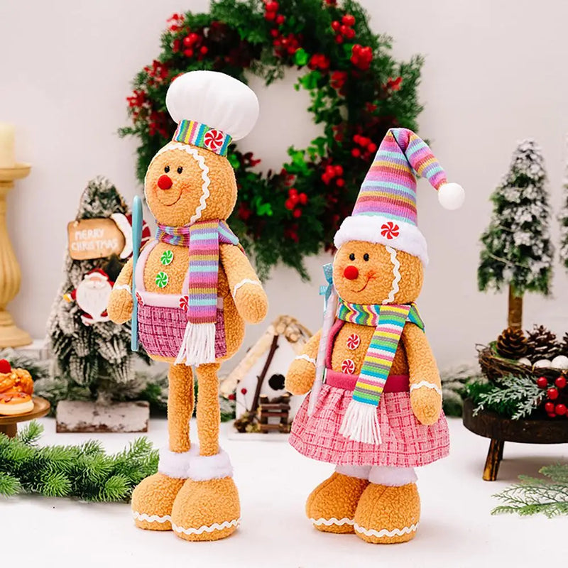 RainbowGingy™ Gingerbread Plush Ornament