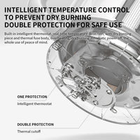 NEW XIAOMI MIJIA Household Appliances Multifunctional Health Pot Electric kettle N1 800W 304 Stainless Steel Heat Preservation