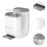 KYCOR™ Cutlery & Chopping Board Storage Rack with Catch Tray