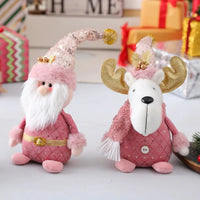 BlushNord™ Pink Christmas Decoration Set