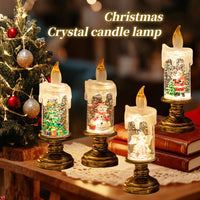 CrystalGlow™ LED Christmas Candle Light