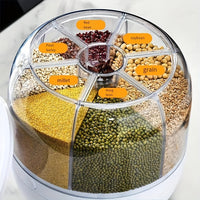 GrainKeeper™ Rotating Rice & Cereal Storage Container